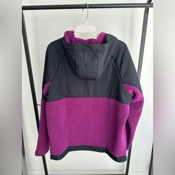 Under Armour Mission Anorak Jacket Purple/Black Size Large NWT - Picture 4 of 6